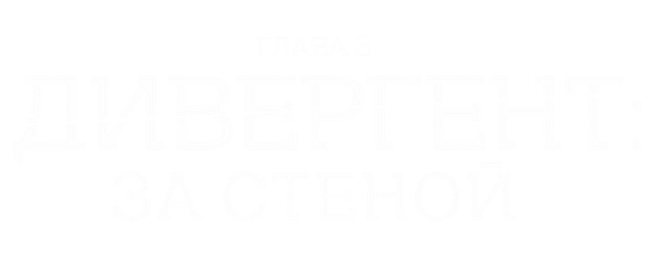 Дивергент, глава 3: За стеной