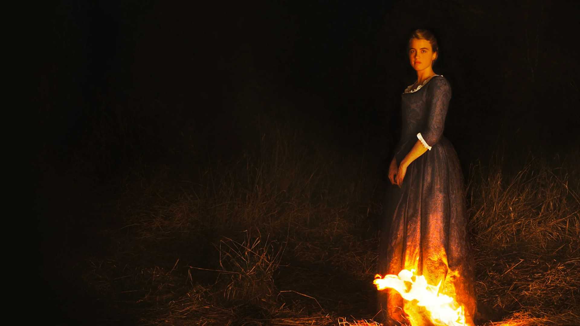 Портрет девушке в огне