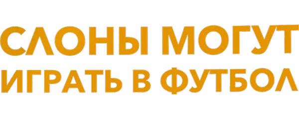 Слоны могут играть в футбол